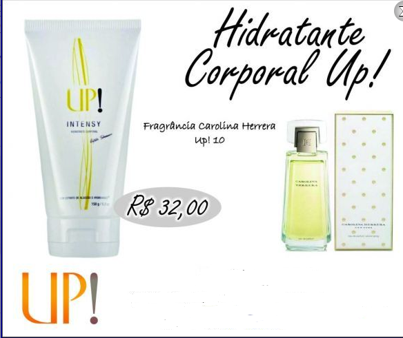 Hidratante Corporal Intensity fragrância Carolina Herrera